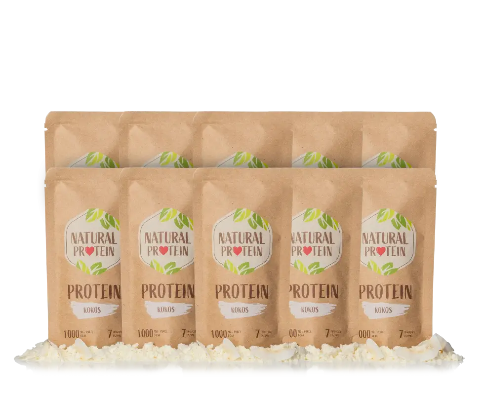 Kokosový protein (35 g) 10 kusů