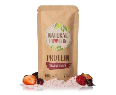 Protein s červeným ovocem (35 g) 1 kus