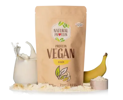 Veganský protein - Banán