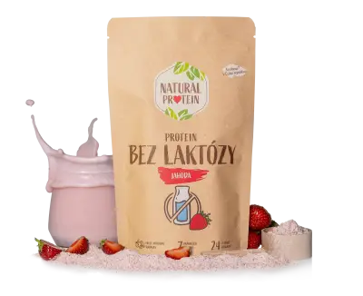 Bezlaktózový protein - Jahoda 1 kus