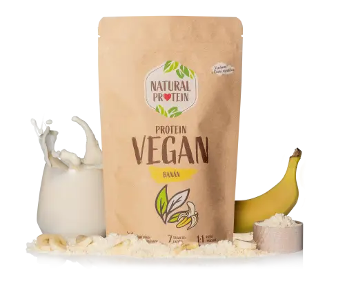 Veganský protein - Banán